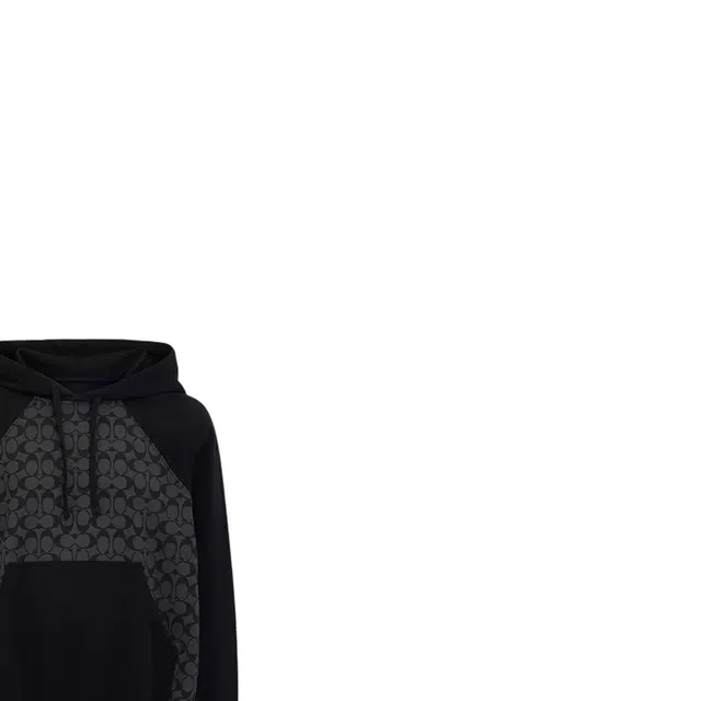 COACH Signature Hoodie Logo