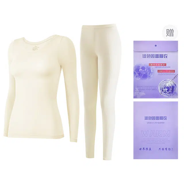 二三二三 抑菌发热内搭打底保暖上装 女款