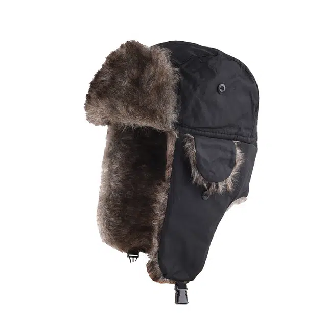 Yamamaru Winter Ski Hat Velvet Trapper