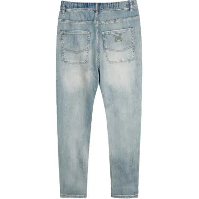 才子 水洗时尚百搭牛仔裤 男款 蓝色