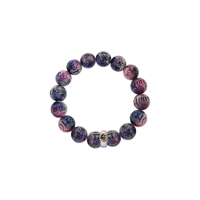 京华录 生肖顺利本命佛守护念珠手饰 灵隐九紫离火六字真言转运珠 招财纳福转运平安 过香佑福生日周岁#好运 菩提根 手串 男女同款情侣款