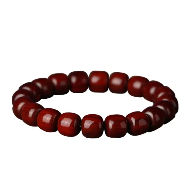 芳缘小傅 藏式桶珠念珠老型珠 紫檀属 木作手串 男女同款情侣款