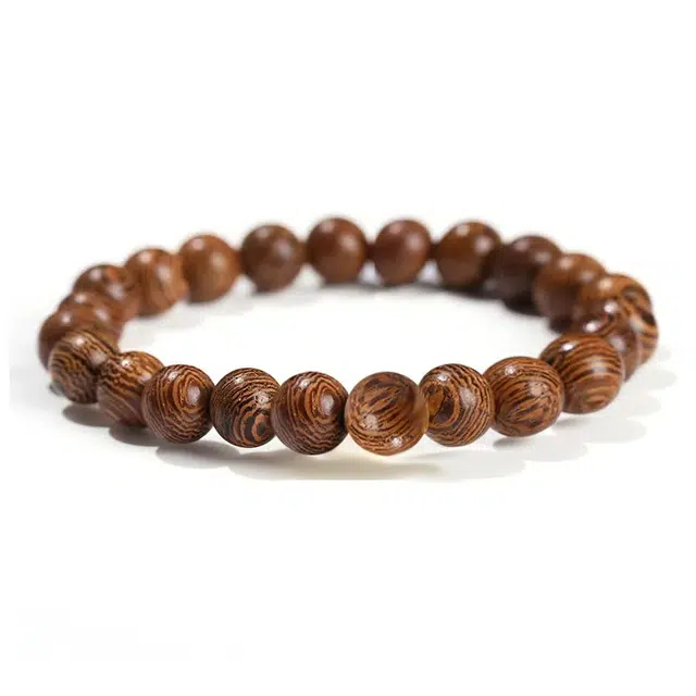 琉堇 时来运转单圈招财 国风素串绕指柔禅意念珠 简约时尚 礼盒装#好运 鸡翅木 手串 男女同款情侣款