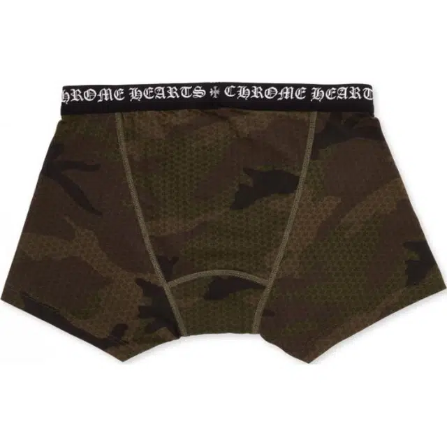 Chrome Hearts SS23 Camo Horseshoe Embroidered Underwear Khaki