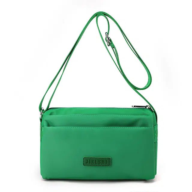 捷朗仕 时尚小众休闲 尼龙布 斜挎包 男女同款情侣款 多色