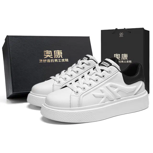 Aokang Classic Black Shoes