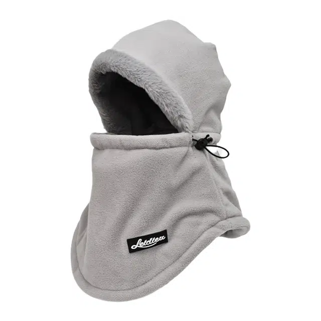 木林森 加厚保暖一体帽冬季防寒面罩围脖护耳雷锋帽骑行摩托车头套防风保暖帽 涤纶 帽子 男女同款情侣款