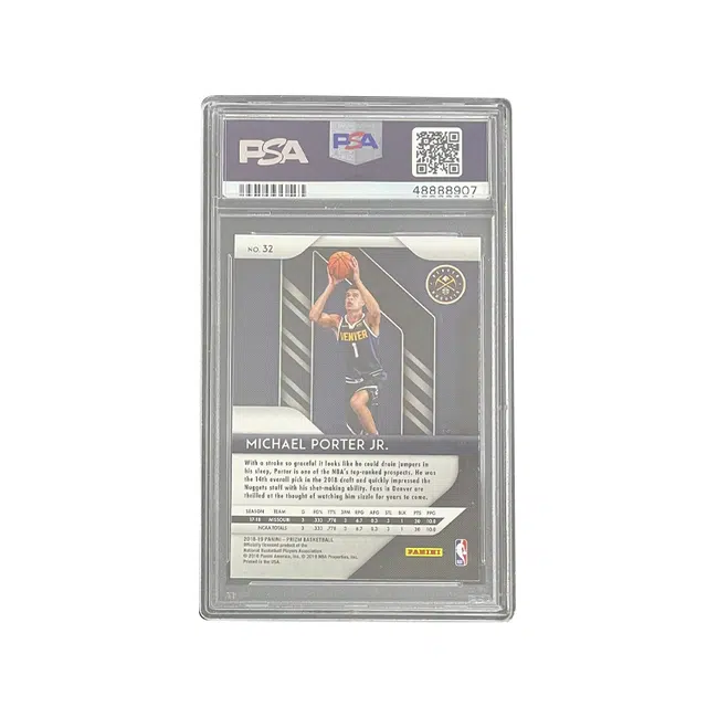 PANINI 2018-19 prizm RC PSA 9