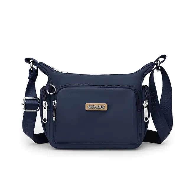 捷朗仕 时尚百搭拉链开合 尼龙布 斜挎包 男女同款情侣款 多色