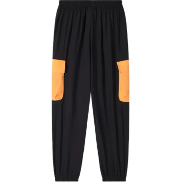 中小童 安踏儿童 户外系列 休闲时尚舒适针织运动裤 梦幻黑