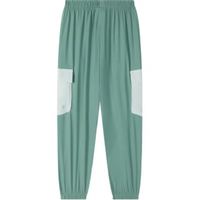 中小童 安踏儿童 户外系列 休闲时尚舒适针织运动裤 远足绿