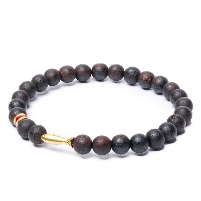 三檀小舍 国风国潮新中式 小金鱼锦鲤好运事业学业招财 降真香 手串 女款