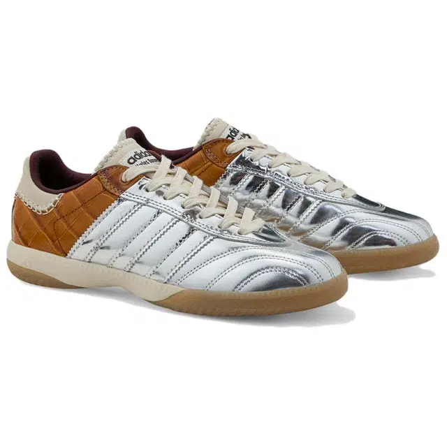 WALES BONNER x adidas originals Samba 'Silver Metallic Easy Yellow'