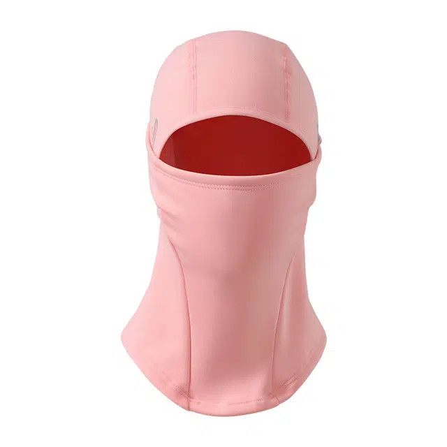 俞兆林 秋冬季中大童套头帽围巾面罩一体帽冬天户外小学生加绒保暖防风帽 弹力棉 帽子 儿童款