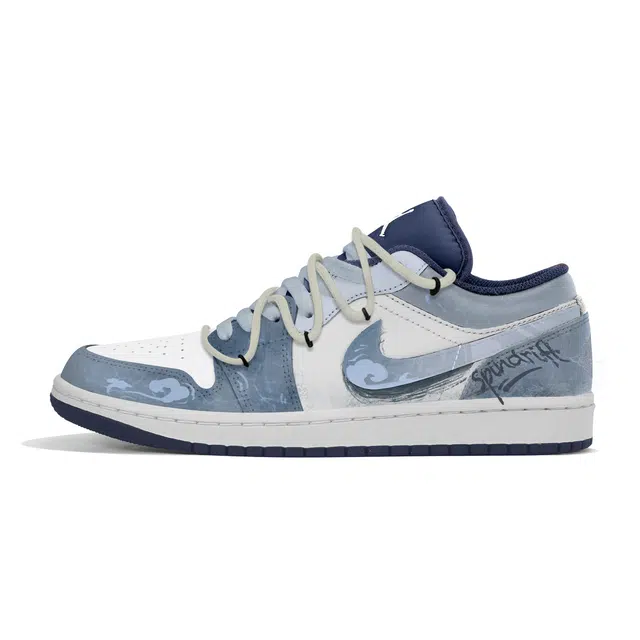 Jordan Air Jordan 1 Low Blue White