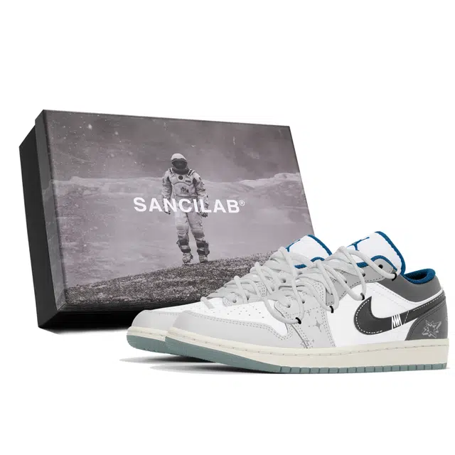 Jordan Air Jordan 1 Low Grey White