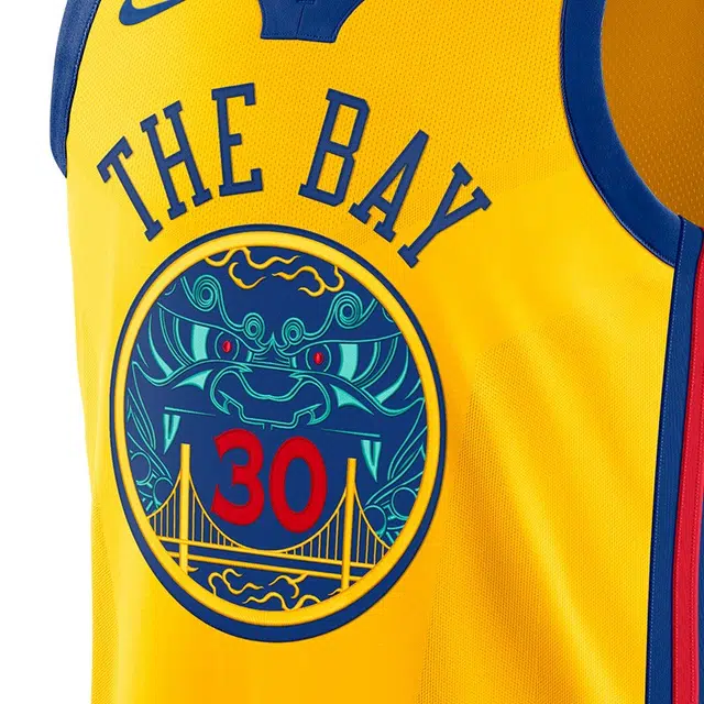 Nike NBA City Edition Connected jersey AU 30