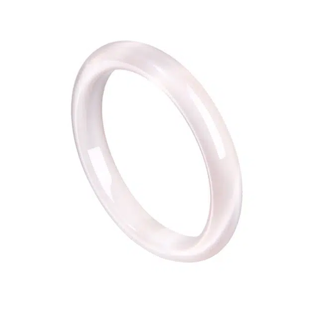 龙弗 【桃花好运】闺蜜女友考试考研上岸纪念日在逃公主甜美仙女风温婉温柔素雅粉色梦幻旺桃花 猫眼石 玉石手镯 女款