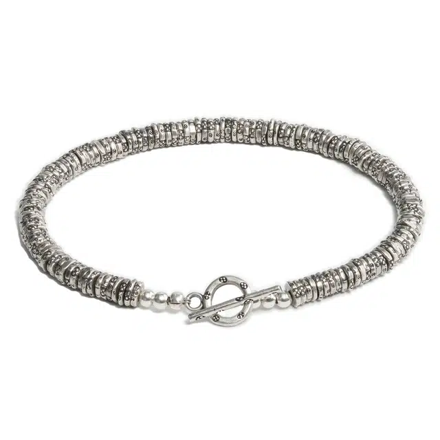 RONIN MADE Simple Chain Bracelet Silver