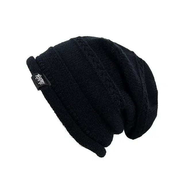 肯默 包头帽秋冬 舒适抗寒 内里加绒自适应调节头围 仿兔毛 绒线帽 男女同款情侣款