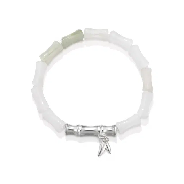 珂里 复古国潮节节高升手气质高级感优雅闺蜜手链小众时髦手饰 天山翠 手串 女款