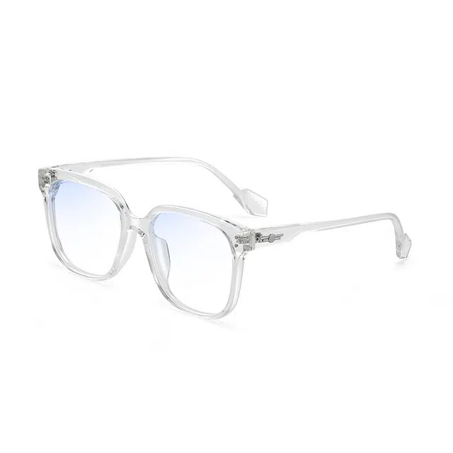 【联系客服可选度数】 苍木优品 学生素颜黑框抗防蓝光辐射近视镜韩版潮大框粗框素颜神器平光镜眼睛框 功能性眼镜 男女同款情侣款