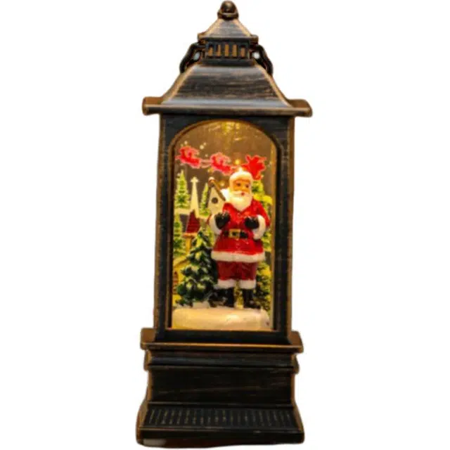 胖胖龙 圣诞发光蜡烛灯创意小风灯夜灯摆件 早教益智玩具