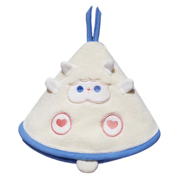 公主恋人 卡通胖哒挂式擦手巾 强力吸水不易掉毛 可爱毛巾 玩偶周边