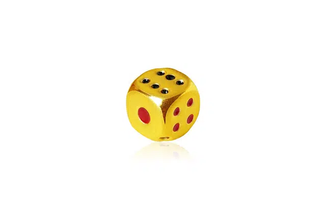 水贝之星 黄金骰子摆件 简约精致萌趣可爱创意设计小众高级感收藏纪念储蓄储值 好运 足金 投资类 金条/金币/金章 男女同款情侣款