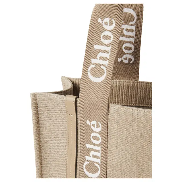 Chloe Woody Logo Tote