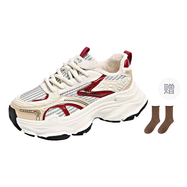 小鹿米利 厚底百搭时尚休闲运动 防滑耐磨 老爹鞋 女款