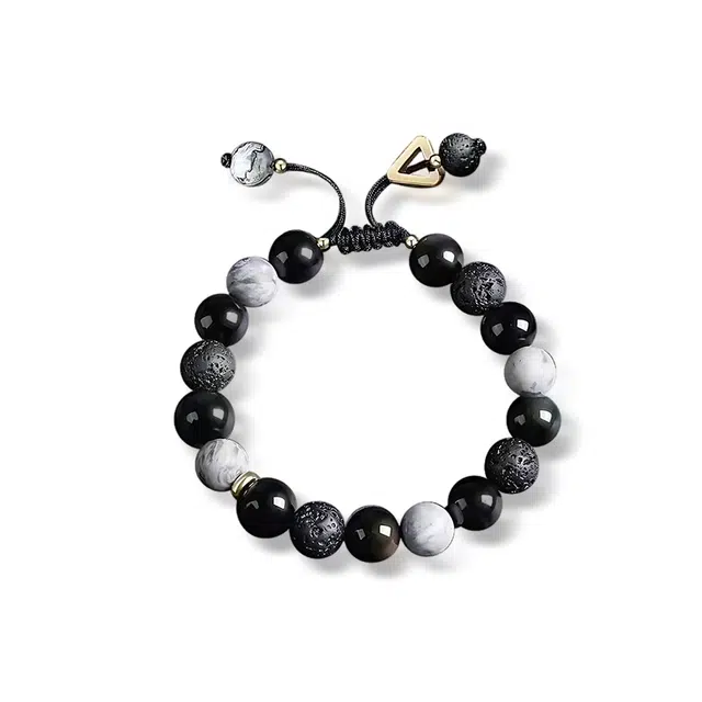 希遇 好运结缘手 高级平安手工编织 事事如意平安顺遂 琉璃 手链 男女同款情侣款