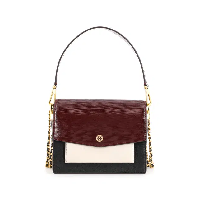 Tory Burch Robinson Brown Red
