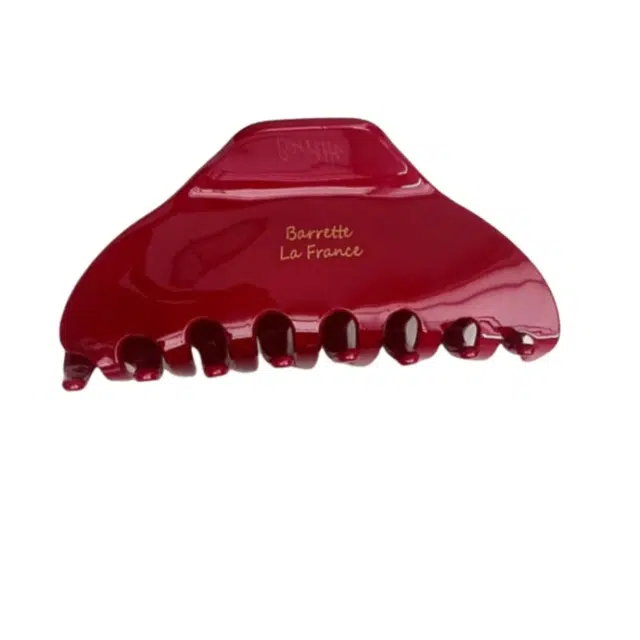 丹琴 高级感红色抓夹发卡后脑勺扎发鲨鱼夹子头饰 亚克力 发夹 女款