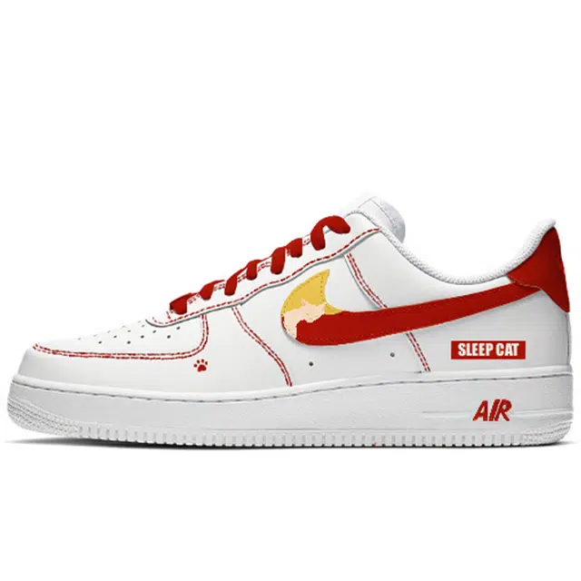 Nike Air Force 1 '07 Red White