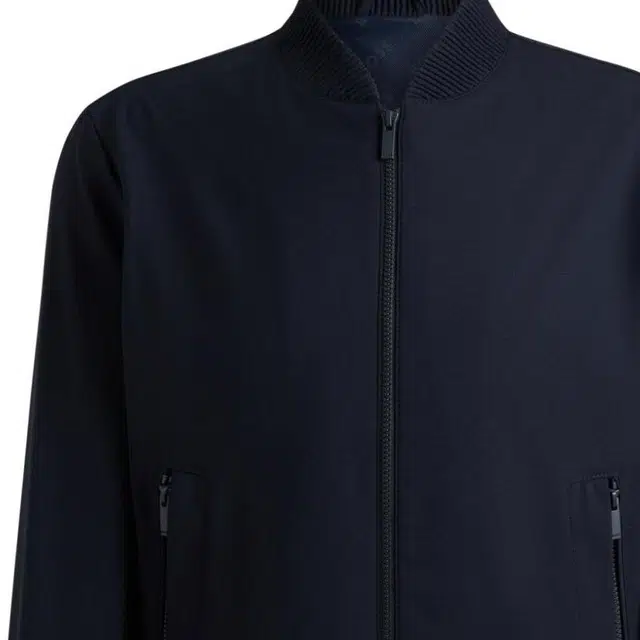 HUGO BOSS Slim-Fit Blouson Jacket In A Washable Wool Blend