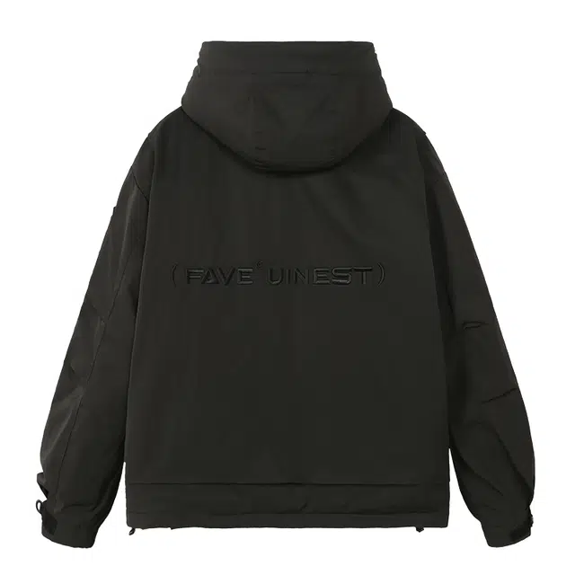 【dme】 美式工装机能字母刺绣防风山系连帽羽绒服 男女同款