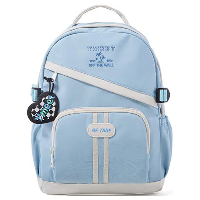 音魅 双肩包大容量初高中生书包大学生电脑包女户外旅行包