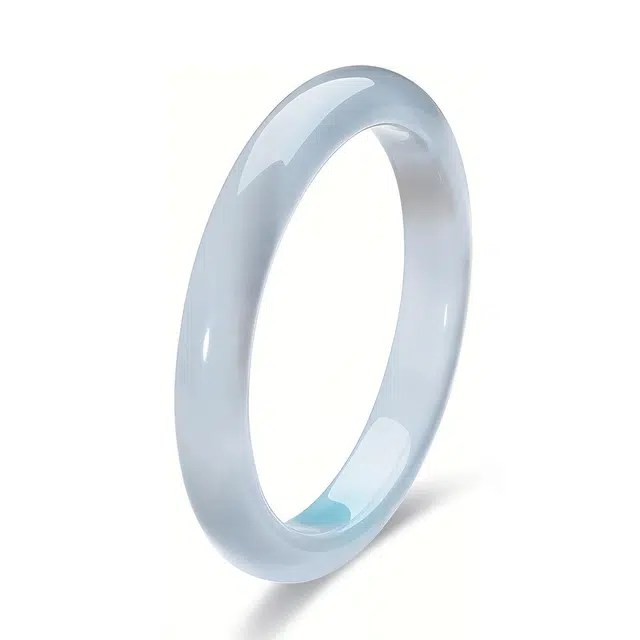 彗时 三生三世桃花酿白月光半山半水远山黛新中式国潮古风精致优雅平安镯 轻奢气质典雅搭配旗袍汉服玉髓礼盒款 猫眼石 手镯 女款