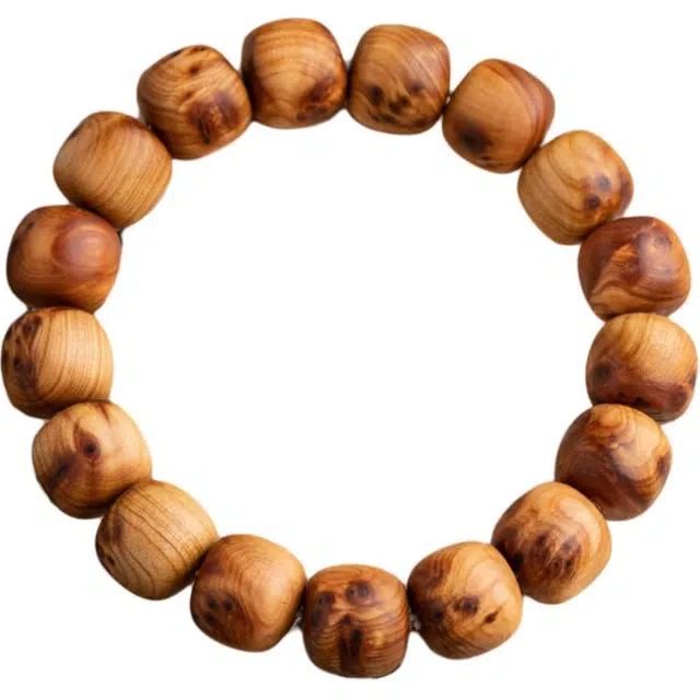 仙源 老型珠 国潮中式简约精致高级佛珠念珠文玩#好运节日生日送礼盒物 崖柏 手串 男女同款情侣款