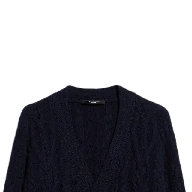 WEEKEND MaxMara Sponda Wool Yarn Cardigan V