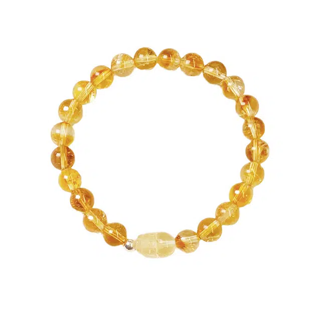 周百福 【招财转运】时来好运貔貅 八方来财 新中式国风小众设计 高级感吉祥富贵素珠串珠手饰  #好运 水晶 手串 男女同款情侣款