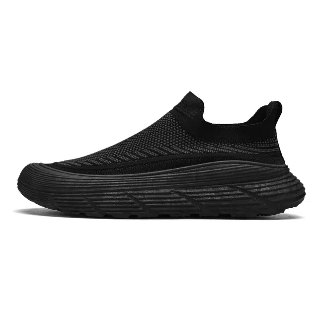 Black Warrior Slip-On Sneakers