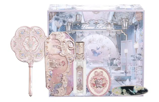 花知晓 月光人鱼礼盒彩妆套装 易上色 五件套