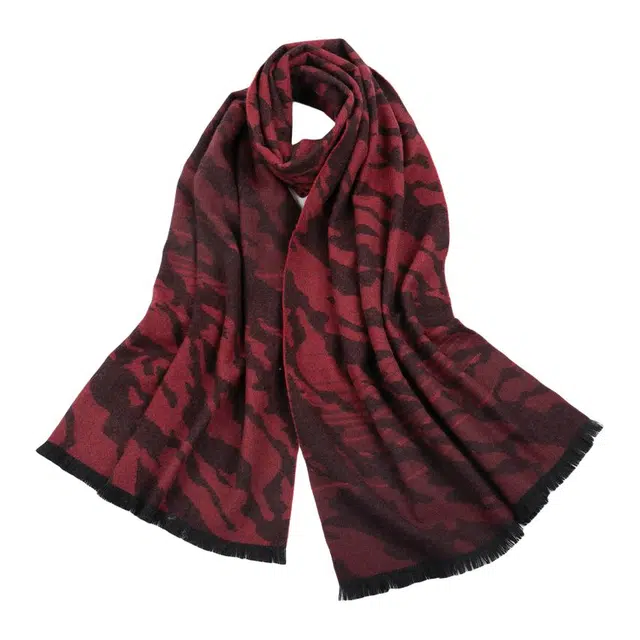 恒源祥 保暖护颈 山羊绒 绒线围巾 女款