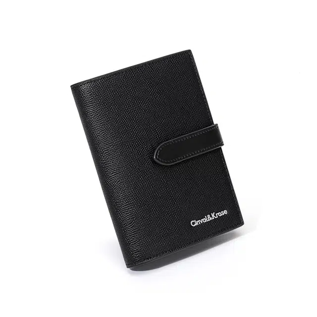 Cinvai&Krose Multifunction Wallet Elephant Gray Black