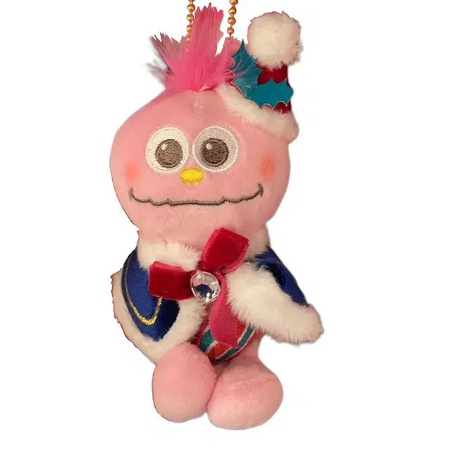 环球影城 芝麻街圣诞 可爱 玩偶 毛绒挂件 小号高