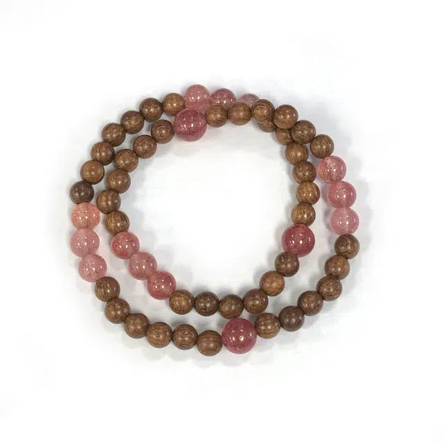 京华录 小众复古大气典雅高级感转运 手持盘玩佛珠招财纳福 百搭禅意叠戴 佳偶天成偶遇佳侣#好运 金丝檀木 手串 男女同款情侣款