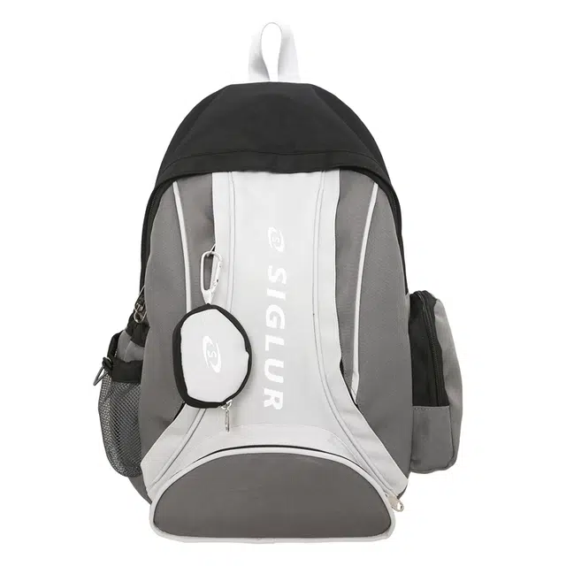 行途 时尚潮流简约 尼龙 双肩包 男女同款情侣款 黑色/卡其色