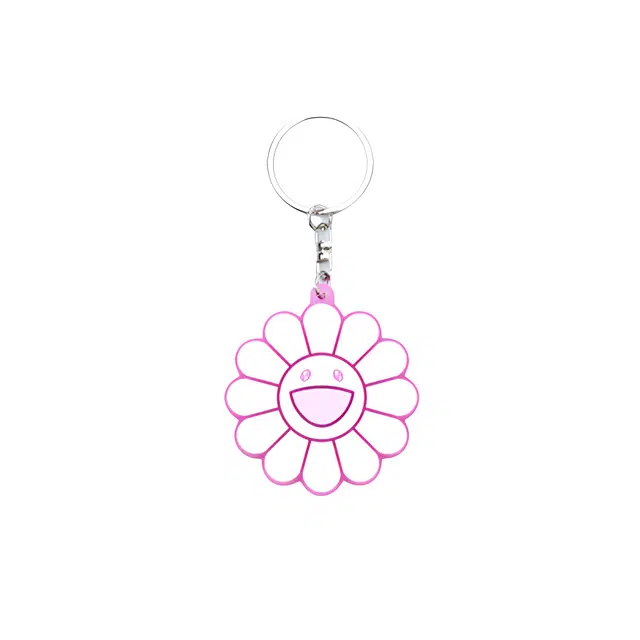Takashi Murakami Flower Rubber Keyring